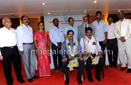 KL Rahul felicitation in Mangaloure